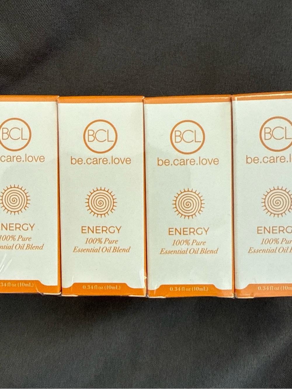 BCL be.care.love Energy Essential Oil Blend - Citrus and Peppermint set of 4